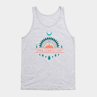 lake cumberland boho rainbow moon Tank Top